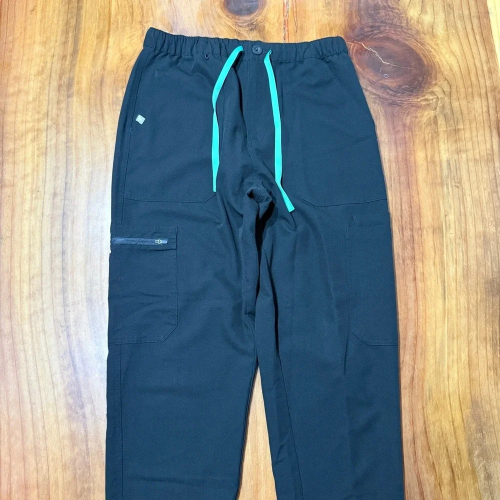 Figs Mens Pants Medium Tall Jogger M21SW2013T Black Nurse Uniform Cargo CC20